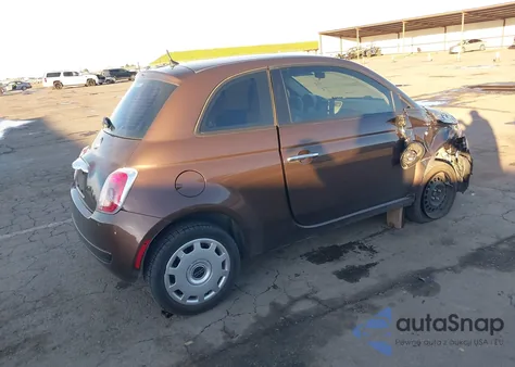 2013 Fiat 500 Pop from USA, damaged, VIN 3C3CFFARXDT743256